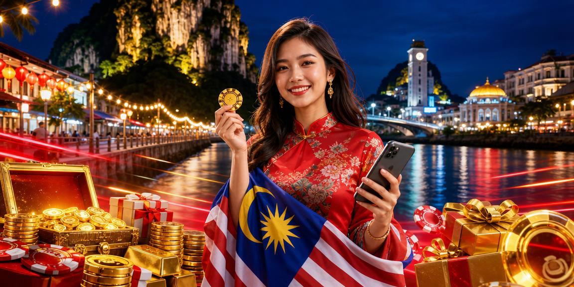 Pengguna mengakses platform pertaruhan melalui telefon bimbit di Ipoh bergaya Melayu
