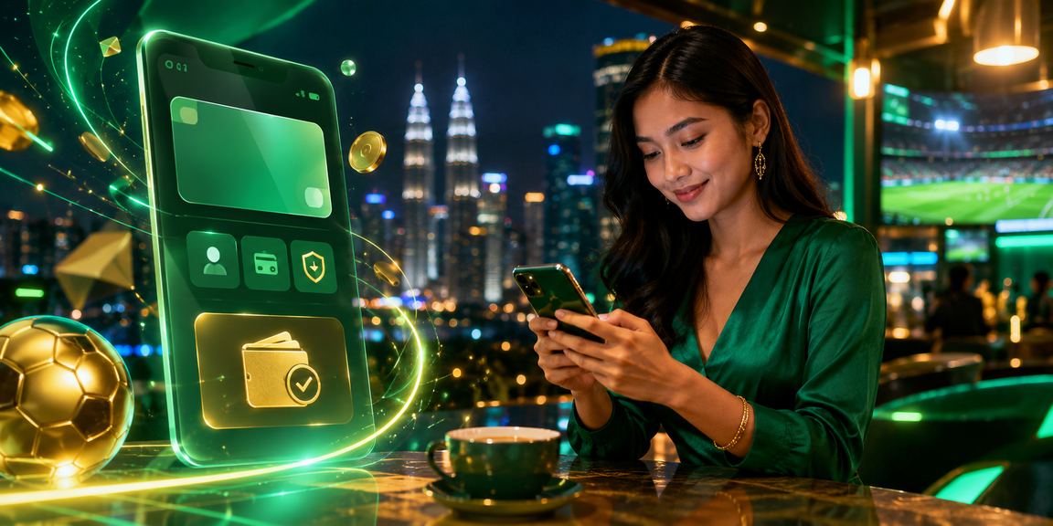Antara muka mudah alih kasino 7plus bergaya Melayu di Kuala Lumpur