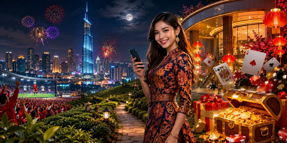 Permainan poker online berlatar belakang motif batik khas Kuala Lumpur